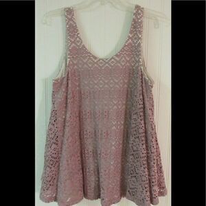 Anthropologie tank top by Deletta sz Small